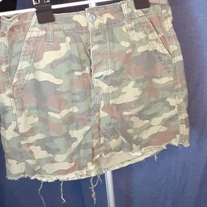 Camo skirt